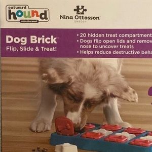 NEW Dog Brick Treat Finding Game